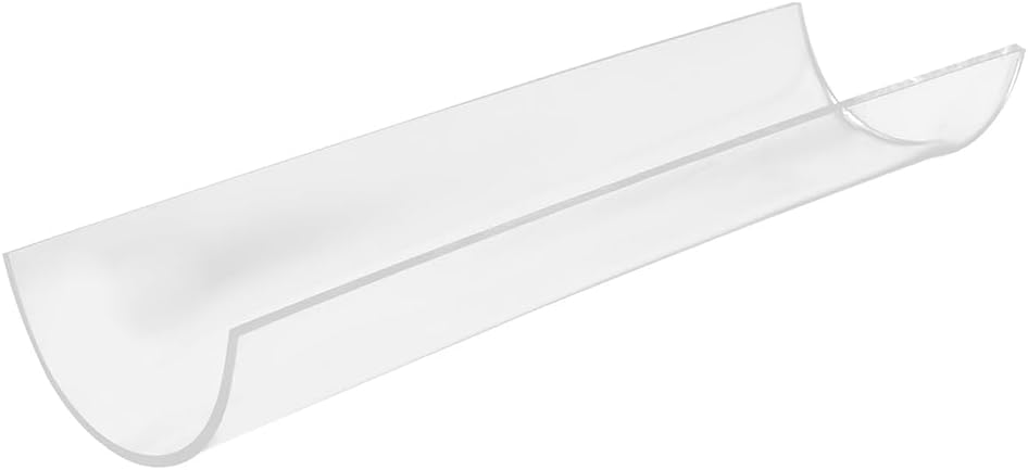 Luxshiny U-Shaped Acrylic Cake Roll Maker 12 Inch Roll Baking Tool for Swiss Pastry Shaper and