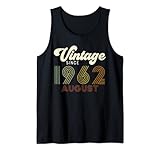 Photo Gallery vintage da agosto 1962 retro 60° compleanno canotta Photo Gallery vintage da agosto 1962 retro 60° compleanno canotta