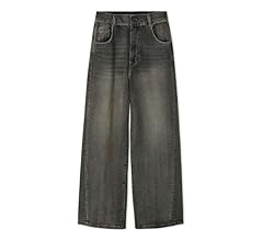 Amazon | [フレイ アイディー] ハイウエストワイドデニムパンツ