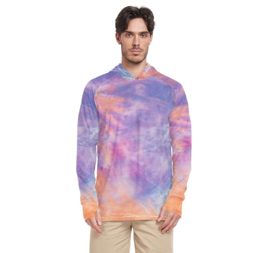 Sweat à capuche UPF 50 homme anti-UV séchage rapide pour le sport