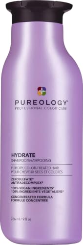 Pureology Hydrate Shampoo – Moisturizes & Nourishes Dry Hair, Sul...