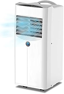 JHS 10,000 BTU Portable Air Conditioner 3-in-1 Floor AC Unit with 2 Fan
