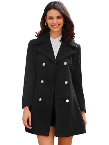 Amazon.com: Allegra K Fall Coats for Women's 2025 A-Line Double