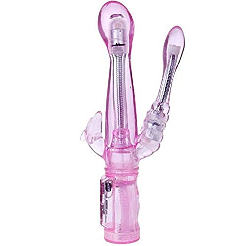 Vibrateur flexible double stimulation anale et clitoridienne Baile pour couples
