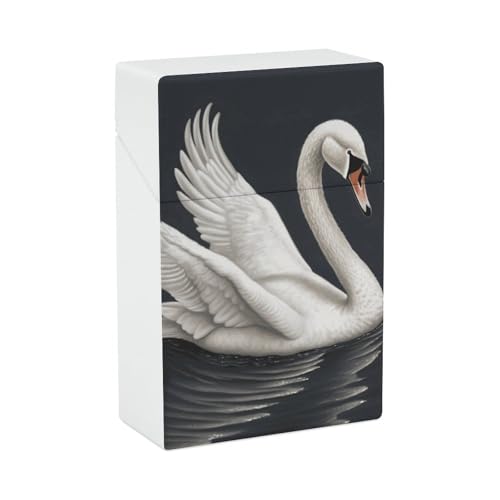 White Swan �V�K���b�g�P�[�X �|�[�^�u�� �h�� �V�K���b�g�z���_�[ | 20�{�̃^�o�R�p�̃N���b�V���v���[�t�n�[�h�V�F���A�X�^�C���b�V���ȃf�U�C���̃V�K���b�g�z���_�[�P�[�X�A���s�A�d���A�A�E�g�h�A�p�̃X�����V�K���b�g�{�b�N�X�B