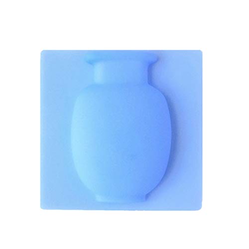 LIOOBO 2 peças de silicone adesivo de vaso de geladeira vaso de flor criativo reutilizável lavável g
