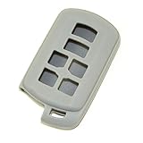 Toyota Silicone Rubber Smart Key Remote Cover Sienna 2011- 2016 2017 Grey