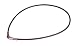 Phiten Rakuwa Titanium Necklace X100 Chopper Model Sports Care Designed in JAPAN [Japan Import] (Brown, 15.7in(40cm))