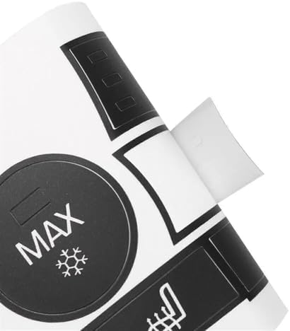 Car Air Conditioning Dash Button Sticker for BMW E90 E92 E91 323i 325i 328i 335i 2006-2011,Radio Dash Buttons Decal Replacement Stickers Auto Interior Accessories