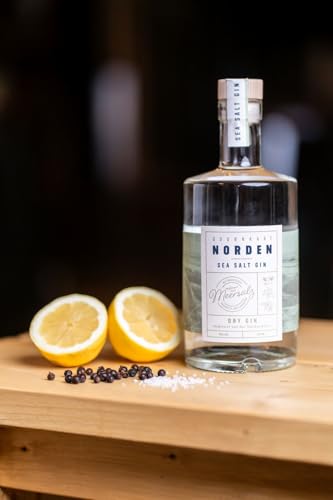 Doornkaat I Norden Sea Salt Gin I 3 Botanicals I Wacholder, Hagebutte und Sanddorn I Feine Note von Nordsee-Meersalz I 0,7l I 40% vol.