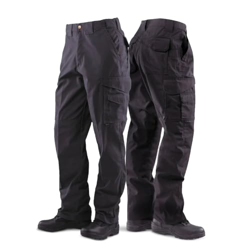 Tru-Spec 24-7 Original Tactical Pants for Men – Water-Resistant Cargo Work Pants with Concealed Carry and Knee Pad Openings