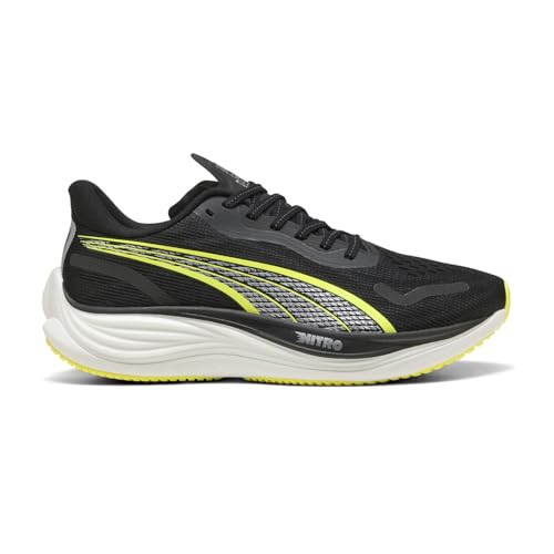 PUMA Mens Velocity Nitro 3 Wide Running Sneakers Shoes - Black - Size 9 M