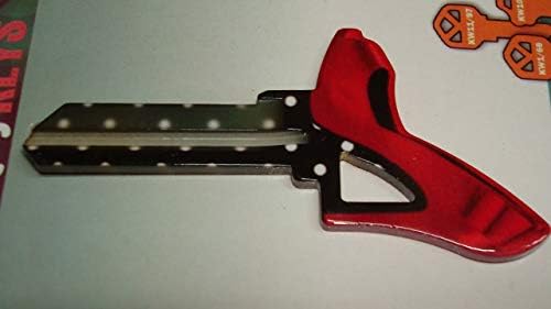 Trendy Key RED HIGH Heel Kwikset KW1 KW10 KW11 Key Blank image 5