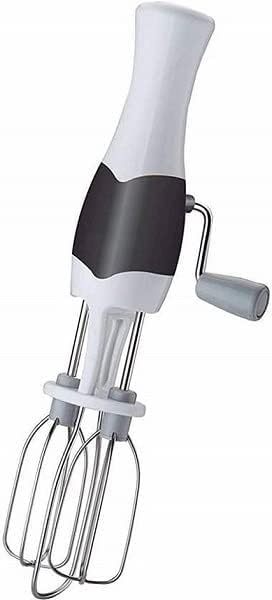 MIGORA Hand beater Manual hand beater Whisk beater Egg beater Hand mixer Mixing beater Manual whisk Hand-operated beater Dual beater hand mixer Kitchen tool Handheld Egg beater-1PC