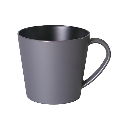 台和(Daiwa) マグカップ 350ml グレー 1個入 食洗機対応 電子レンジ対応 北欧 モダン 箱入 ギフト 日本製 Sha美(シャビー) SB-U-12GL