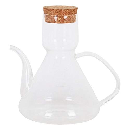 La Mediterránea S2206385 Aceitera, Bell Vidrio de Borosilicato, 500 Cc