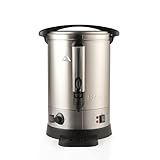 Salter Electric Hot Water Dispenser – 18L Tea Urn, Coffee, Instant Hot Water Tap, Mulled Wine, Stainless Steel, Large Capacity, One Cup Drinks Boiler, Adjustable Temperature, Catering Venues, Parties