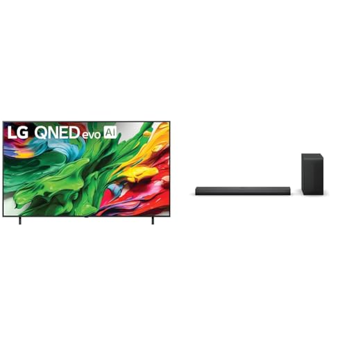 Image of LG 75 inch QNED 85A 4K Smart TV & S70TY 3.1.1-Channel Soundbar, Dolby Atmos, Wow Orchestra, Rear Speaker Ready, Wireless Subwoofer