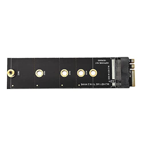 M2 For KEY A-E To M2 NVME Adapter Card NVME KEY-M Expansion Support For M.2 SSD 2230-2280 WiFi Interface To M2 NVME M.2 Nvme Ssd Adapter Card M2 KEY A-E To M2 NVME Adapter Converter Card NGFF TO