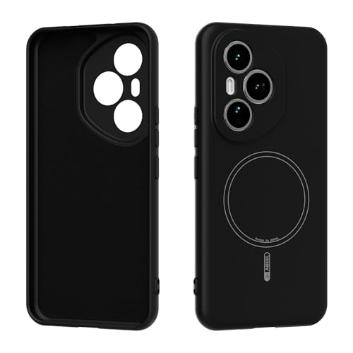 Lucyliy Honor 400 Pro DNP-NX9 �t�H���P�[�X�J�o�[ [���C�t�̃V���R�� TPU - �y�ʂŃX�����Ȋ��G�A�w��ɋ���] �u���b�N