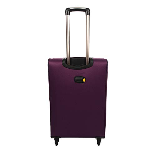 Image of STUNNERZ -Medium,Check-in Luggage -Trolley Bags,Travels Bags, Suitcase Tourist Bags |24 Inch | 62cm| (Purple) (4-Wheels)