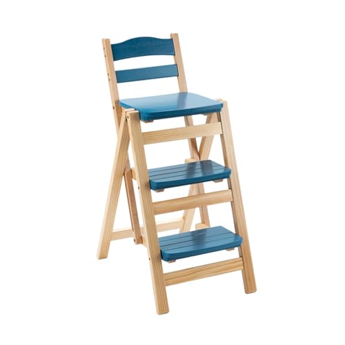 Taburete de escalera antideslizante con pedal ancho para evitar caídas