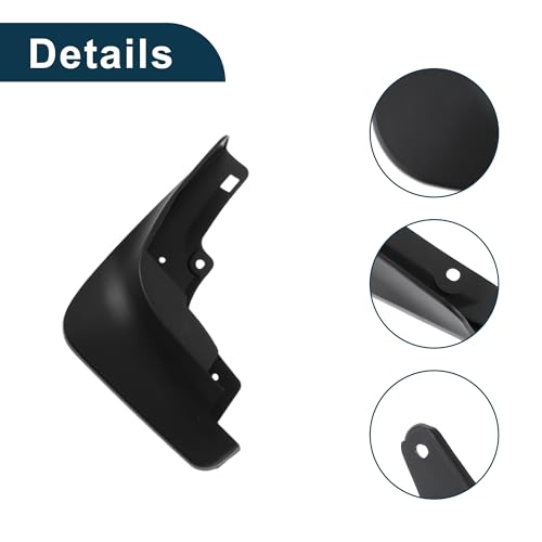 Image of Mud Flaps Splash Guards for Volkswagen Tharu 2019-2022 W /Mount Accessories Mud Guards Front and Rear 1 Set