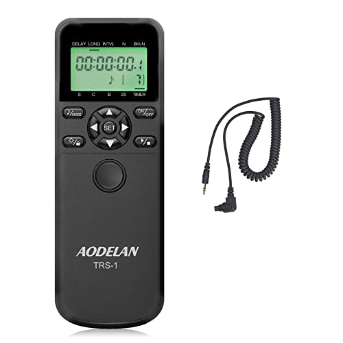 Minuteur à distance - Télécommande pour Canon EOS R3, R5, 10D, 6D-II, 1DXII, 1DXIII, 1DSIII, 1D C, 1DIV, 1DIII, 1D II N, 5DII, 5DIII, 5DIV, 5DS, 5D, 6D, 7D-II, 50D Cover