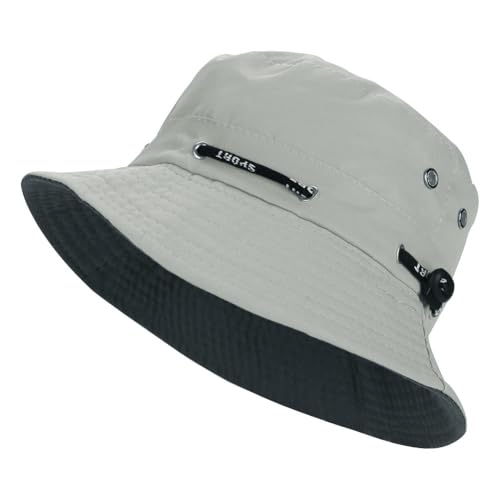 ITODA Bucket Cap Wide Brim Sun Hat UPF50+ Summer Beach Hat Women Men Fishing Hats Sunbonnet Foldable Glacier Cap Lightweight Outdoor Sun Protection Hats for Fishing Hiking Traveling Vocation