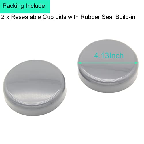 2 Pack Tapa para Vaso Compatible Nutribullet miniatura 2