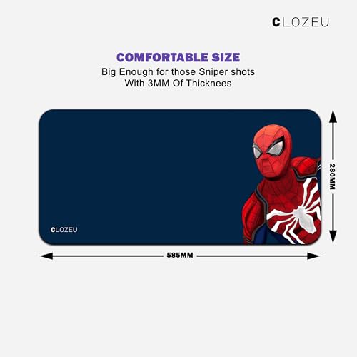Image of Mouse Pad, Large Extended Desk MousePads, Non-Slip Spill-Resistant Mousepad with Special-Textured Surface,Gamer /Office /Home 585mm x 280mm (Mouse Pads Blue L)