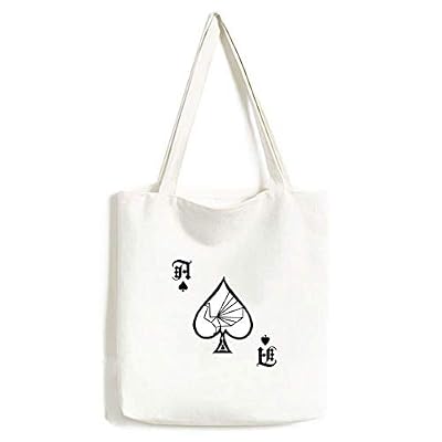 Borsa a mano a forma di pavone astratto origami geometrica a forma di pala, lavabile