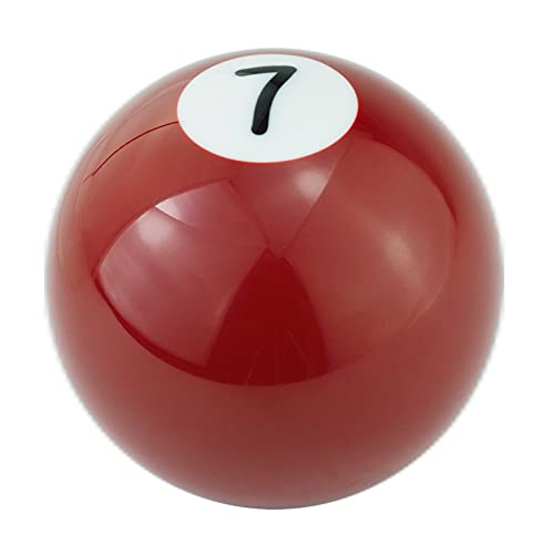 Mavota Pool Ball Billiard Stick Shift Knob Universal Gear Shifter Knobs for Car SUV Bus Truck (Brown 7)