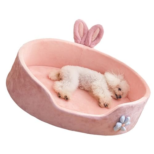 Chaise longue apaisante rose de qualité supérieure pour chat - 8