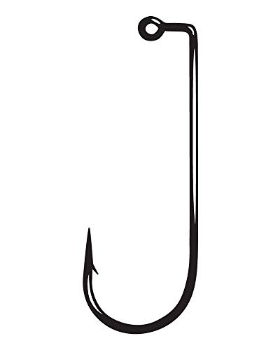 Hameçon heavy jig hook Gamakatsu 90 degrés noir pour la pêche au jig