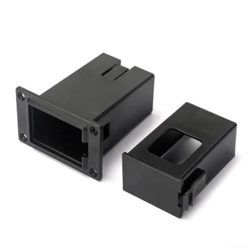 Plastic 9V for battery Case Replacement for Guitar Bass Plastic