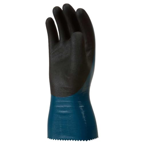 川西工業 グローブマニア ケミショック 10双入 グリーン LL 【耐油ニトリルゴム手袋】 #2461