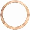 Ewatchparts Bisel Flautado de Oro Rosa 18K Compatible con Rolex Datejust 41mm 126301, 126331, 126303 2