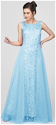 patlani women's net fit and flare maxi dress reviews Payton Maxi Slip Dress