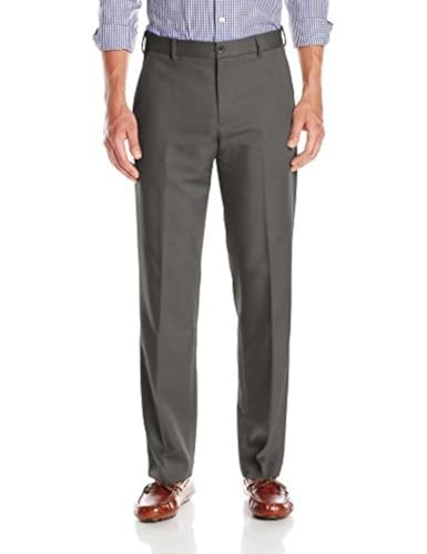 Van Heusen Men's Traveler Classic Fit Flat Front Pant