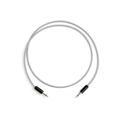 MyVolts Candycords Halo LED patch cables 8-pack, straight mini mono jack to straight mini mono jack, 2x15cm Black - Image 4