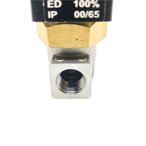 Électrovanne DN8 inox de précision normalement ouverte 220V - 6