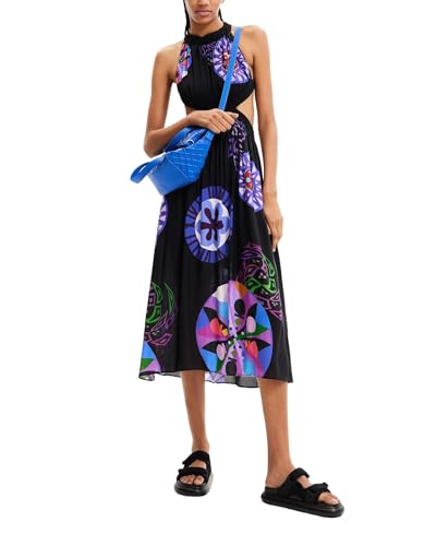 Caftan femme Desigual Sandy modèle 23swmw21 vêtement de plage fluide