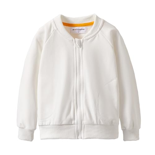 Veste en coton enfants style baseball col rond fin des irritations de peau