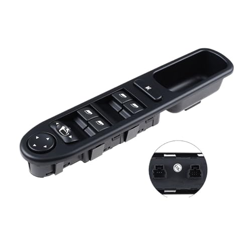 Interrupteur lève-vitre automatique haute durabilité pour Peugeot 307 407
