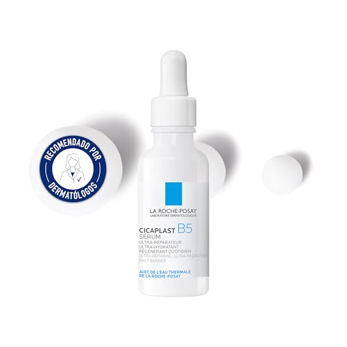 La Roche Posay Sérum, Repara e Hidrata intensamente, Fórmula Avanzada para una Piel Más Suave y Luminosa, Enriquecido con Vitamina B5, Cicaplast B5, 30 ml