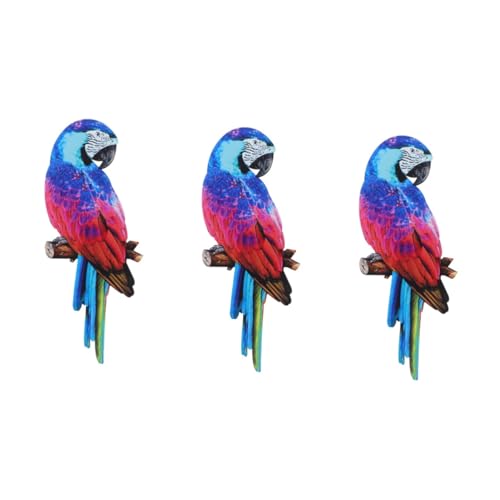 Décoration murale oiseau en métal réaliste pour embellir le salon et le bureau
