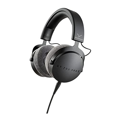 beyerdynamic DT 700 Pro X Closed Back Headphones Bundle with PRO X M70 Condenser Microphone, Desktop Boom Arm and Pop Filter (4 Items)