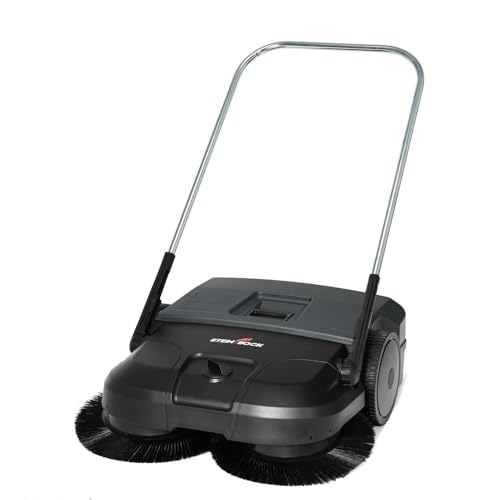 Steinbock Kehrmaschine Turbo manuell | 2-fache Schmutzaufnahme | 75 cm...