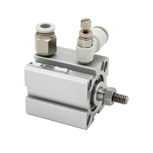 Cilindro compacto neumático de doble efecto SDA40 con diámetro de 40mm 3